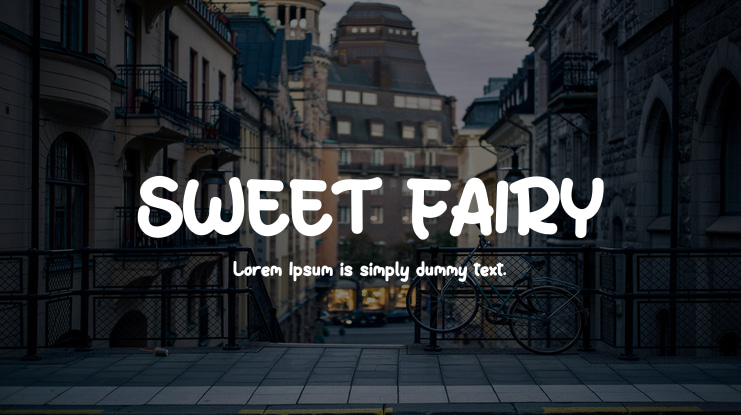 SWEET FAIRY Font
