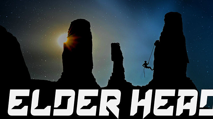 Elder Head Font Family