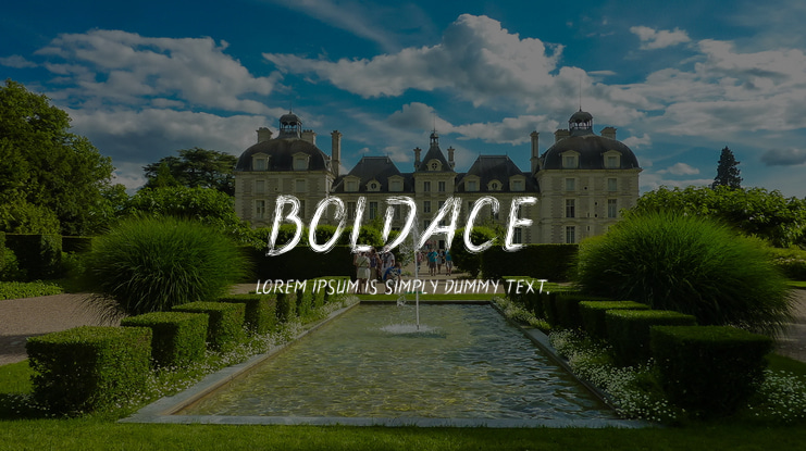 Boldace Font