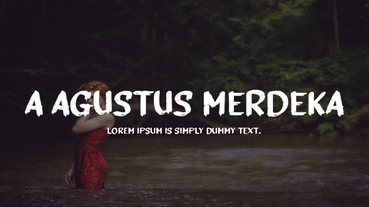 a Agustus Merdeka Font