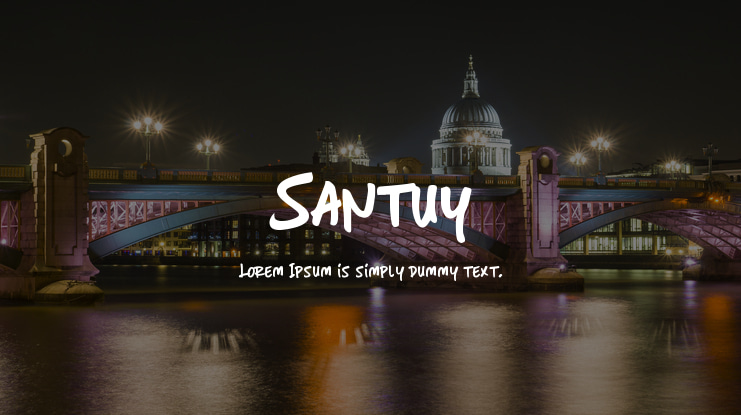 Santuy Font Family