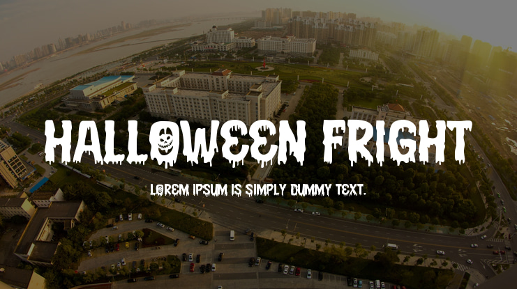 Halloween Fright Font