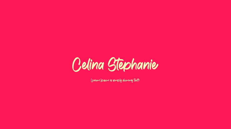 Celina Stephanie Font