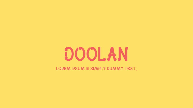 DOOLAN Font Family