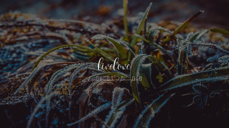 livelove Font