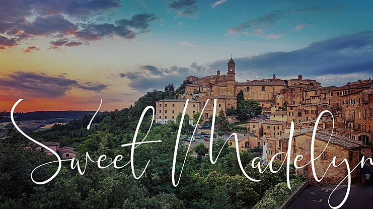 Sweet Madelyn Font