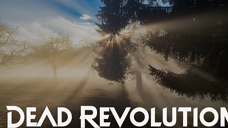 Dead Revolution Font