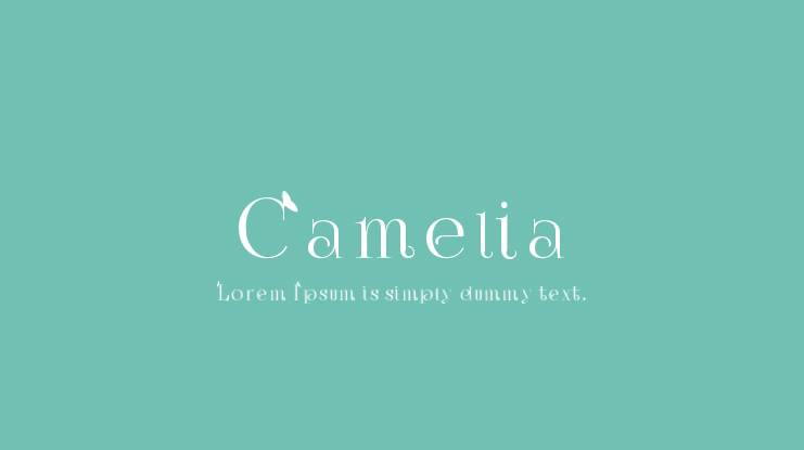 Camelia Font