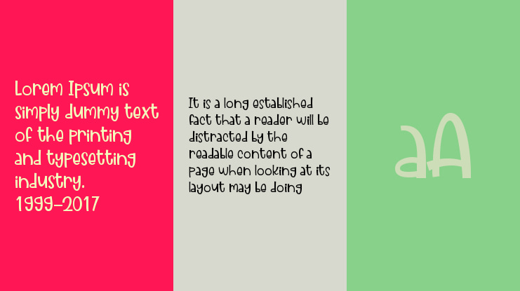 Jolly Rainbow Font