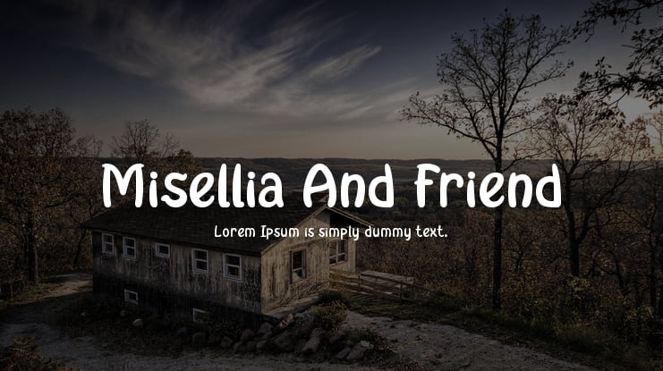 Misellia And Friend Font Family