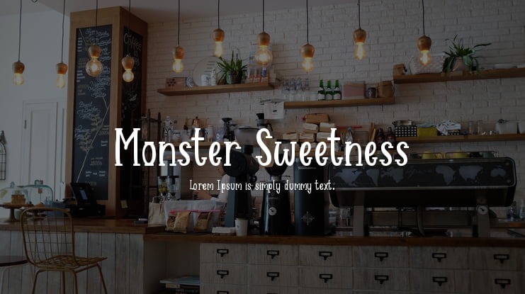 Monster Sweetness Font