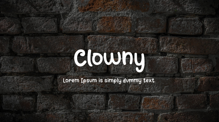 Clowny Font