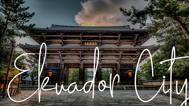 Ekuador City Font
