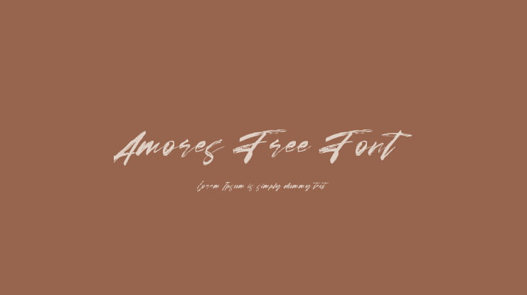 Amores Free Font