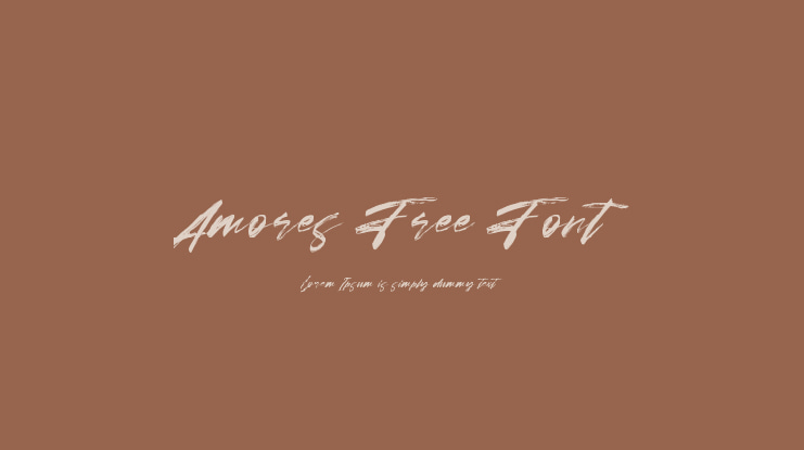 Amores Free Font