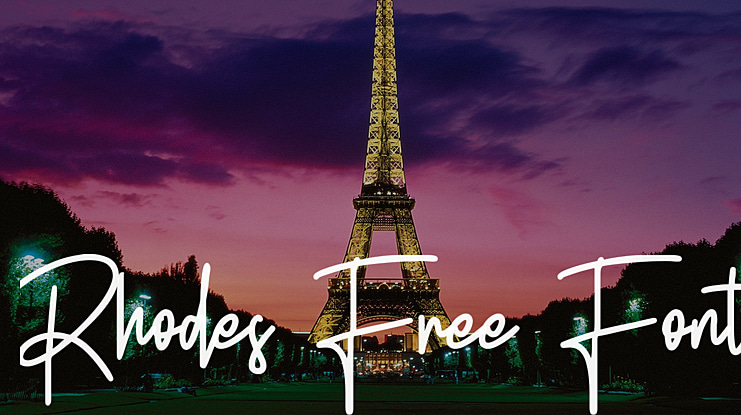 Rhodes Free Font