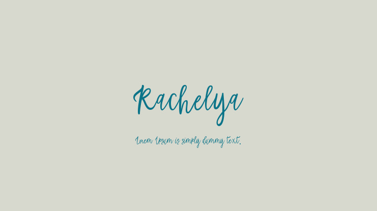Rachelya Font