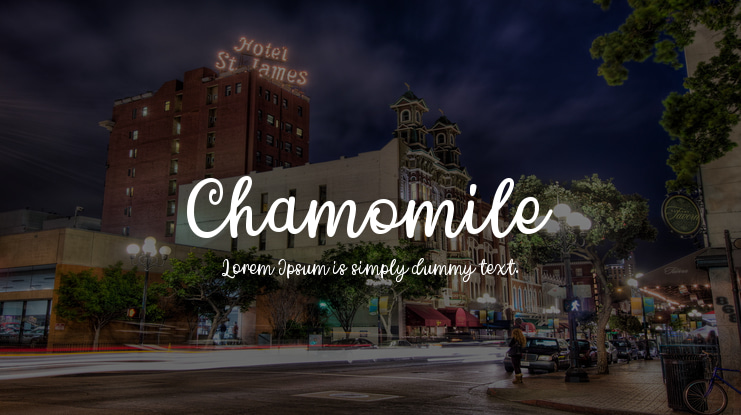 Chamomile Font
