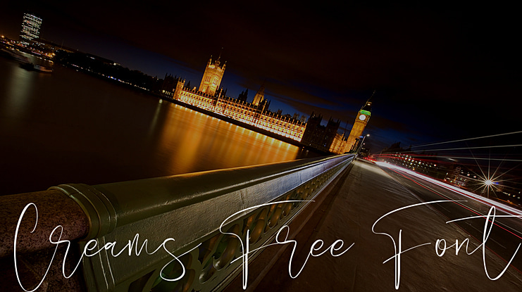 Creams Free Font