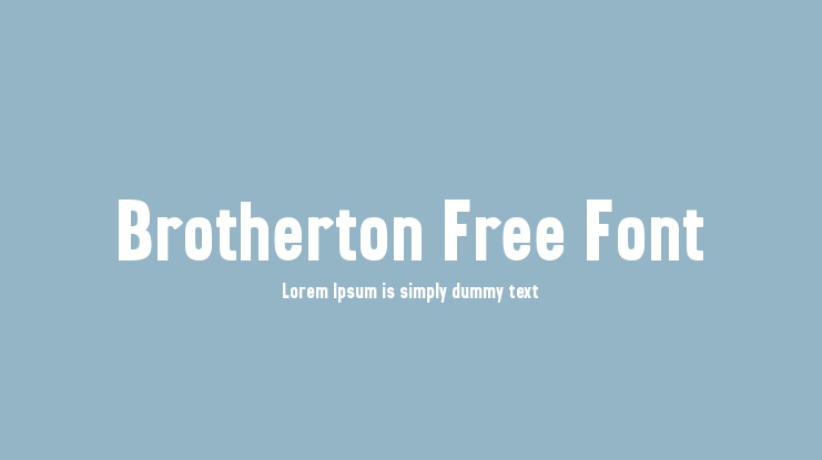 Brotherton Free Font