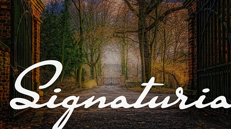 Signaturia Font