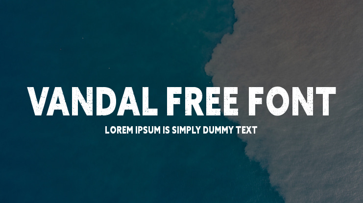 VANDAL Free Font