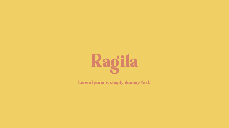 Ragila Font