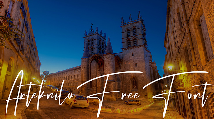 Arteknilo Free Font