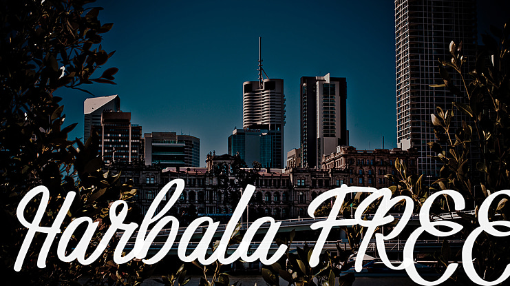 Harbala FREE Font