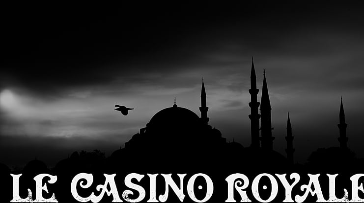 Le Casino Royale Font