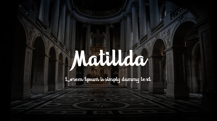 Matillda Font