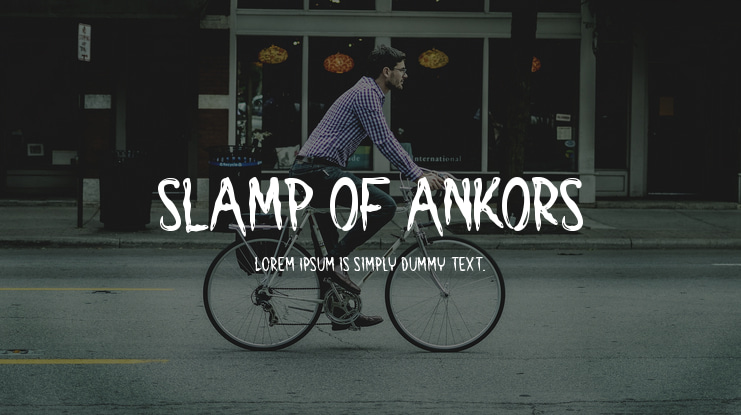 SLAMP OF ANKORS Font