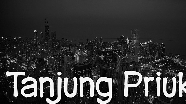 Tanjung Priuk Font