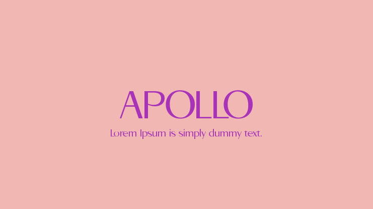 APOLLO Font Family