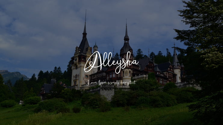 Alleysha Font