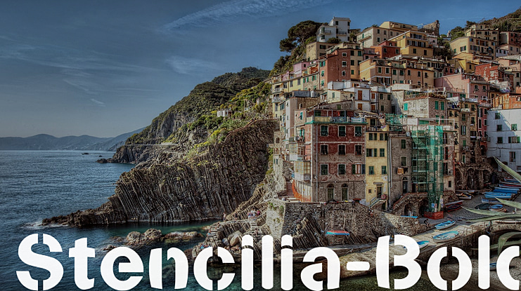 Stencilia Font Family