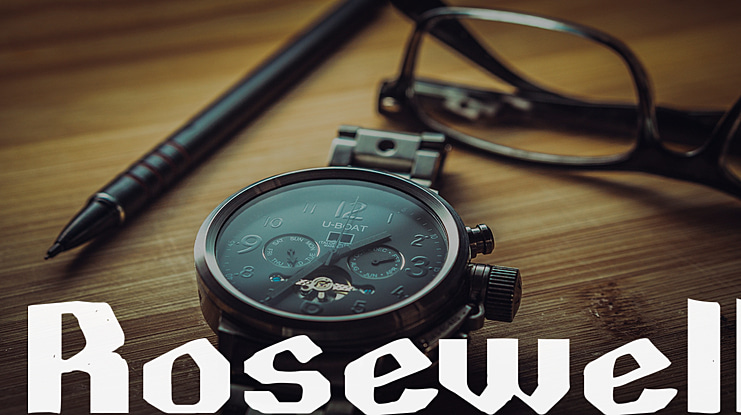 Rosewell Font