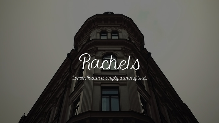 Rachels Font