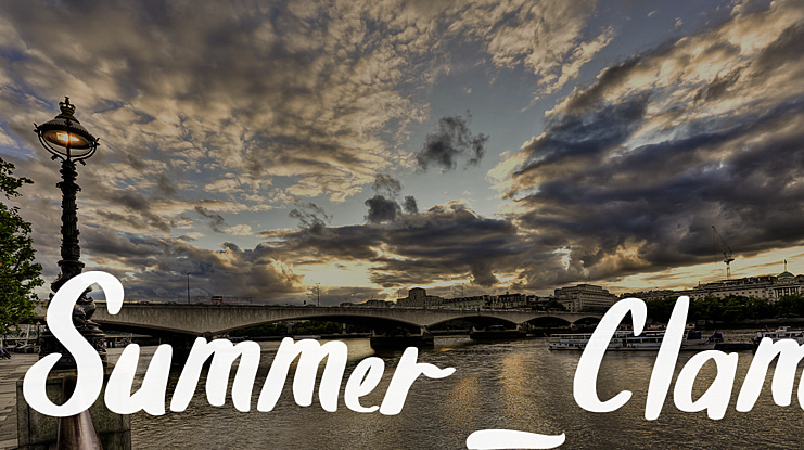 Summer_Clam Font
