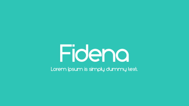 Fidena Font