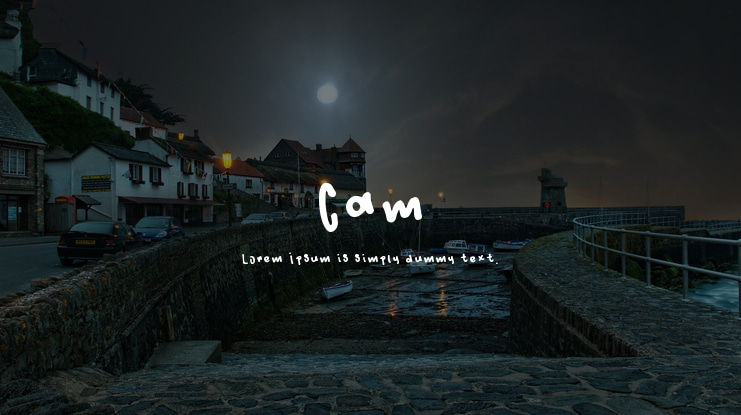 Cam Font