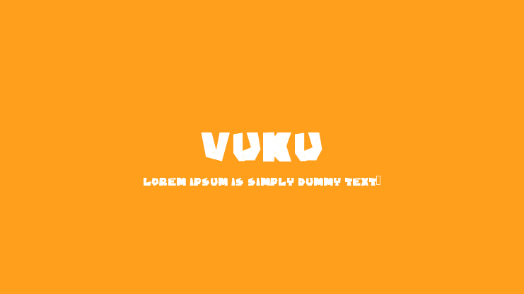Vuku Font