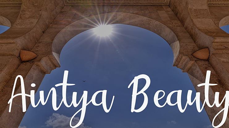 Aintya Beauty Font