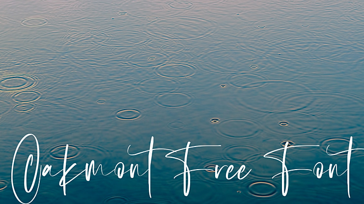 Oakmont Free Font