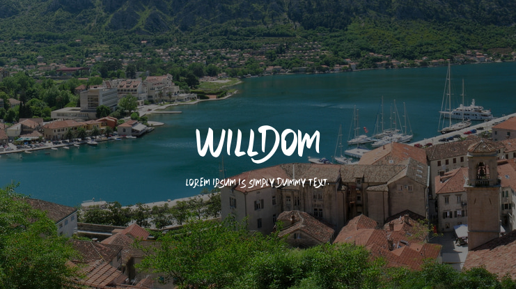 WILLDOM Font