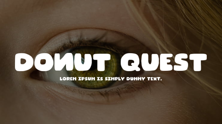 Donut Quest Font Family