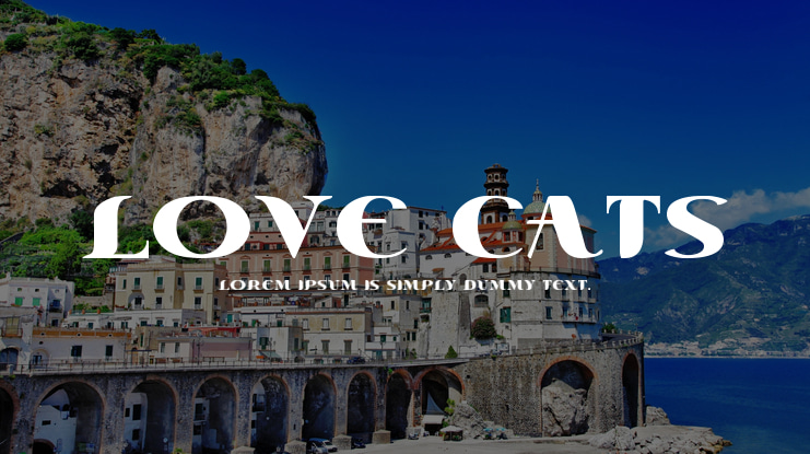 Love Cats Font Family