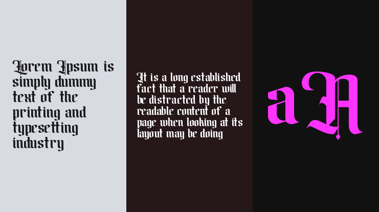 Amika Blackletter Free Font