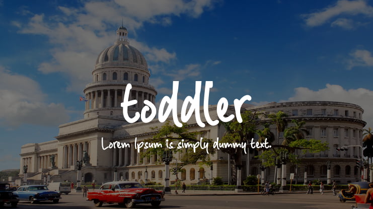toddler Font