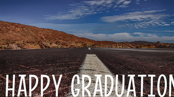 Happy Graduation Font Family
